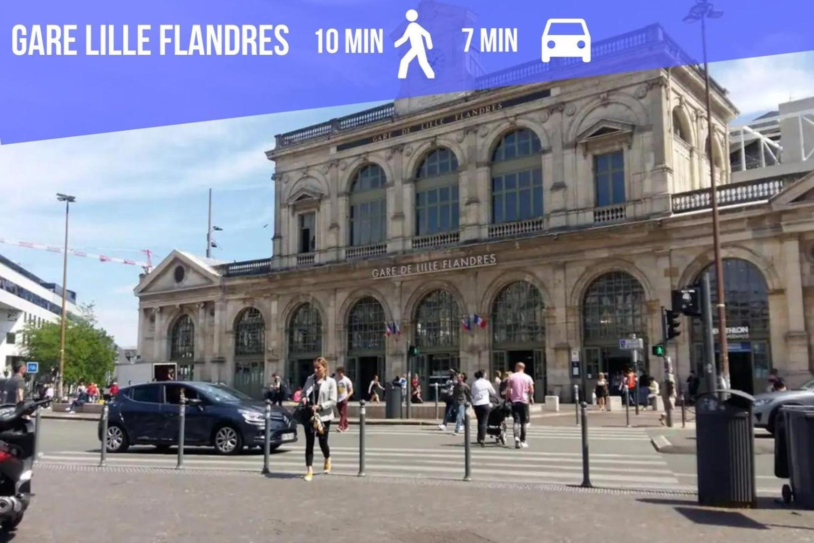 Lille Centre - Nice Flat With Terrace! Exterior photo
