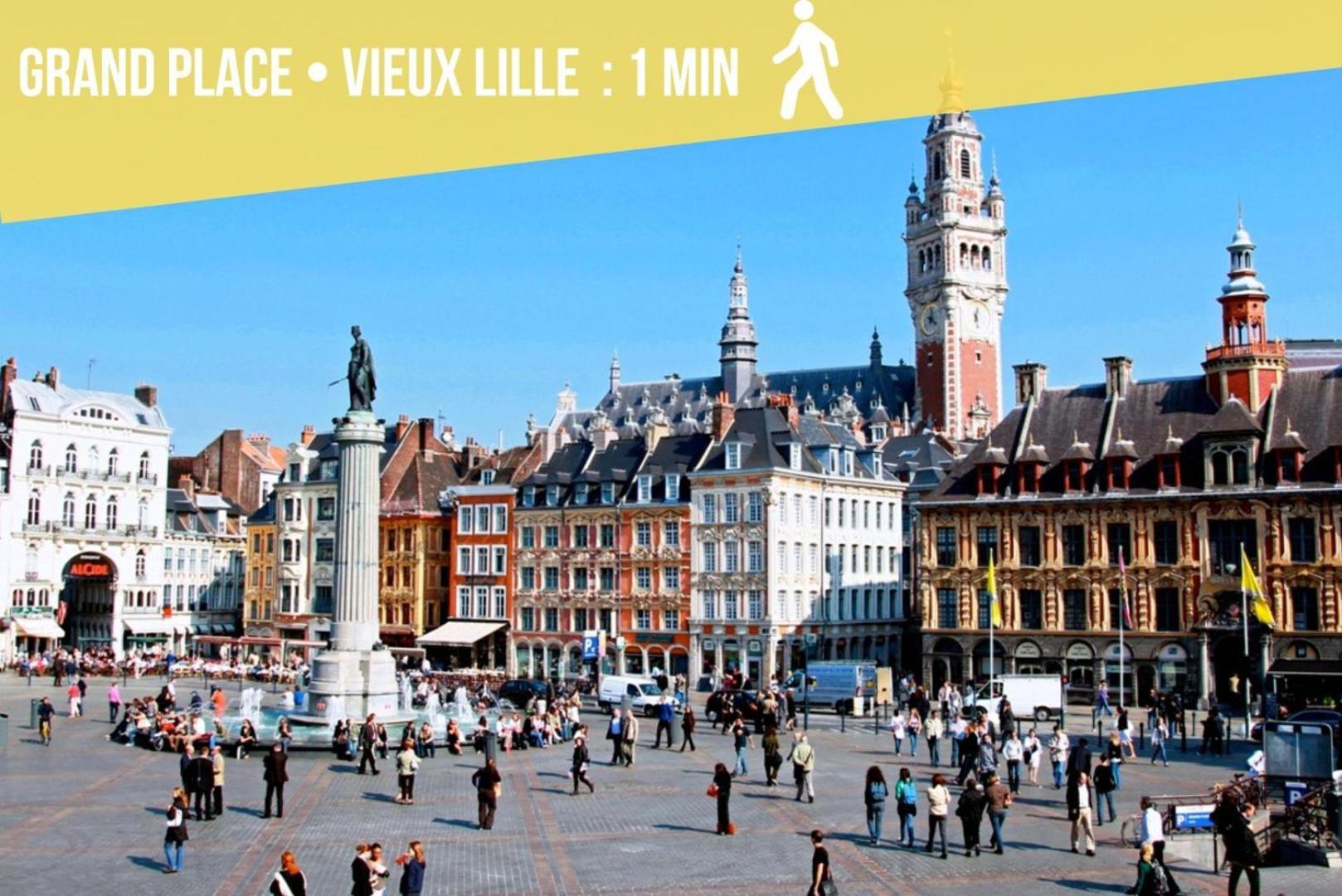 Lille Centre - Nice Flat With Terrace! Exterior photo